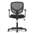 Office Chairs | Basyx HVST102 17 in. - 22 in. Seat Height 1-Oh-Two Mid-Back Task Chair Supports Up to 250 lbs. - Black image number 3