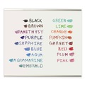 Washable Markers | EXPO 1927526A Broad Chisel Tip Low Odor Dry Erase Vibrant Color Markers - Assorted Colors (16/Set) image number 4