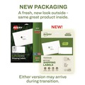 Labels | Avery 48263 2 in. x 4 in. EcoFriendly Mailing Labels for Inkjet/Laser Printers - White (10/Sheet, 25 Sheets/Pack) image number 1