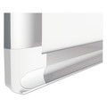 White Boards | MasterVision MA0592830 48 in. x 36 in. 1 in. x 2 in. Cells Gridded Magnetic Steel Dry Erase Project Planning Board - White Surface/Satin Aluminum Frame image number 1