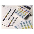 Back to School Sale | Avery 16280 1.25 in. Wide 1/5-Cut Printable Plastic Tabs with Repositionable Adhesive - White (96/Pack) image number 2