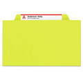 Just Launched | Smead 14034 Pressboard Six-Section Top Tab Classification Folders - Letter, Yellow (10/Box) image number 2