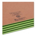 File Folders | Smead 73680 3.5 in. Expansion Drop-Front End Tab File Pockets - Redrope/Green/Letter Size (10/Box) image number 4