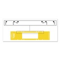 File Folders | Tabbies 68801 9.63 in. x 2 in. File Pocket Handles - Yellow/White (48/Pack) image number 3