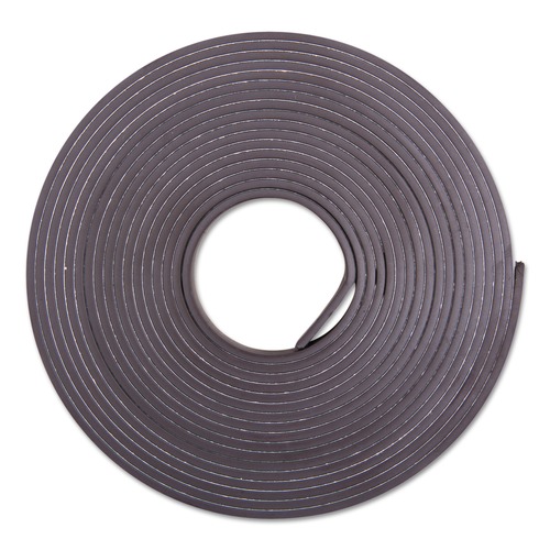 Adhesives & Glues | ZEUS 66010 0.5 in. x 10 ft. Adhesive-Backed Magnetic Tape - Black (1-Roll) image number 0