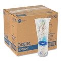 Just Launched | Dixie 5338DX PerfecTouch 8 oz.Paper Hot Cups - Coffee Haze Design (25/Sleeve, 20 Sleeves/Carton) image number 0