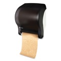 Toilet Paper Dispensers | San Jamar T8000TBK Tear-N-Dry 11.75 in. x 9.13 in. x 14.44 in. Essence Classic Automatic Dispenser - Black Pearl image number 3
