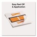 Labels | Smead 67081 1 in. x 1.25 in. K Color-Coded End Tab Filing Labels - White (500/Roll) image number 3