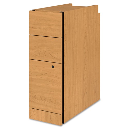 Office Filing Cabinets & Shelves | HON H105093.C 9.5 in. x 22.75 in. x 28 in. 3-Drawers: Box/Box/File Legal/Letter Narrow Pedestal - Harvest image number 0