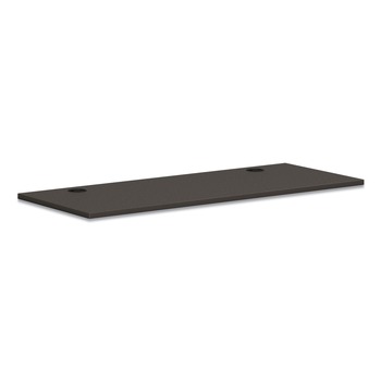 HON HLPLRW6024.LSL1 60 in. x 24 in. Rectangular Mod Worksurface - Slate Teak