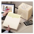 Just Launched | Smead 75605 2 in. Expansion 100% Recycled Top Tab File Jackets - Letter, Manila (50/Box) image number 5