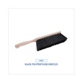 Cleaning Brushes | Boardwalk BWK5308 3.5 in. Plastic Handle 4.5 in. Polypropylene Counter Brush - Black/Tan image number 3