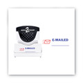 Stamps & Stamp Supplies | ACCUSTAMP2 035541 1.63 in. x 0.5 in. EMAILED Pre-Inked Shutter Stamp - Red/Blue image number 1