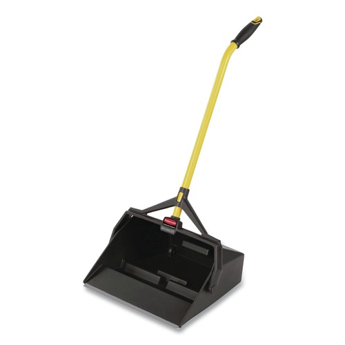 Dust Pans | Rubbermaid Commercial 2018806 Maximizer 29 in. x 16.90 in. x 12 in. Wet/Dry Debris Pan with Hanger Bracket - Yellow image number 0