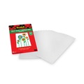 Labels | Scotch LS854SS-10 9.06 in. x 11.63 in. 6 mil Self-Sealing Laminating Sheets - Gloss Clear (10/Pack) image number 1