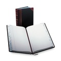 Notebooks & Pads | Boorum & Pease 9-500-R 13.75 x 8.38 Sheets Record-Style Rule Account Record Book - Black/Red/Gold Cover image number 0