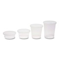 Food Trays, Containers, and Lids | GEN TD40016E 16 oz. Plastic Deli Containers with Lid - Clear (240/Carton) image number 4