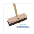 Labor Day Sale | Boardwalk BWK3110 10 in. Brush 2 in. Brown Palmyra Bristles Deck Brush Head image number 3