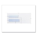Envelopes & Mailers | Quality Park QUA24539 3.63 in. x 8.63 in. #8 5/8 Commercial Flap Redi-Seal Closure Double Window Redi-Seal Security-Tinted Envelope - White (500/Box) image number 2