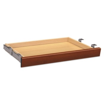 HON H1526.COGN 26 in. x 15.38 in. x 2.5 in. Laminate Angled Center Drawer - Cognac