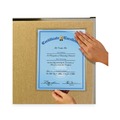 Sheet Protectors | Scotch WL854C 8.5 in. x 11 in. Removable Interlocking Fasteners Plastic Display Pocket - Clear image number 4