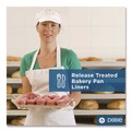 Food Wraps | Dixie 27SGP 24.38 in. x 16.38 in. Greaseproof Liftoff Pan Liner (1000/Carton) image number 3