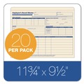 File Folders | TOPS 3280 Letter Size Straight Tab Employee Record Master File Jacket - Manila (20/Pack) image number 1