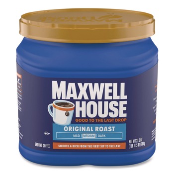 Maxwell House 4300009422 27.5 oz. Canister Coffee - Original Roast