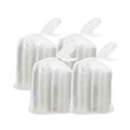 Bowls and Plates | Dart CTR8BD 5.5 in. x 2.1 in. 8 oz. Tamper-Resistant/Evident Dome Lid Bowls - Clear (240/Carton) image number 2