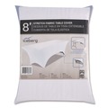 Linen and Table Accessories | Iceberg 16523 iGear 30 in. x 72 in. Polyester Fabric Table Cover - White image number 0