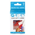 Office & Office Supplies | LEE 61070 Tippi Micro-Gel Fingertip Grips - Medium/Size 7, Assorted (10/Pack) image number 1