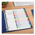 Dividers & Tabs | Avery 11845 1 - 15 Tab 11 in. x 8.5 in. Customizable TOC Ready Index Divider Set - Multicolor (1 Set) image number 3