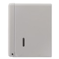 Paper & Dispensers | Georgia Pacific Professional 56701 11.63 in. x 6.63 in. x 8.13 in. Space Saver Steel Singlefold Towel Dispenser - White image number 1