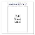 Labels | Avery 08165 8.5 in. x 11 in. Shipping Labels with TrueBlock Technology for Inkjet Printers - White (25/Pack) image number 5