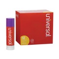 Adhesives & Glues | Universal UNV74752 1.3 oz. Dry-Clear Glue Sticks - Purple (12/Pack) image number 0