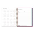 Notebooks & Pads | Blue Sky 140945 11 in. x 8.5 in. 12-Month (Jan to Dec): 2026 Kelly Ventura Magenta Bloom Weekly/Monthly Planner - Floral Artwork, Multicolor Cover image number 4