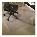 Office Chair Mats | ES Robbins 122073 36 x 48 EverLife Chair Mats with Lip for Medium Pile Carpet - Clear image number 1