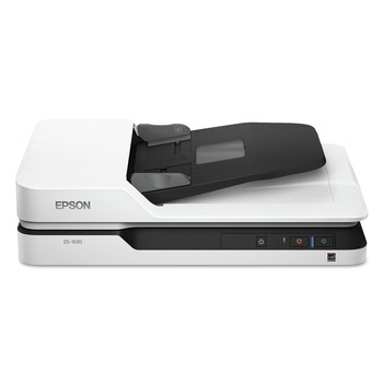 Epson B11B239201 WorkForce DS-1630 1200 dpi Optical Resolution Flatbed Color Document Scanner - 50-Sheet Duplex Auto Document Feeder
