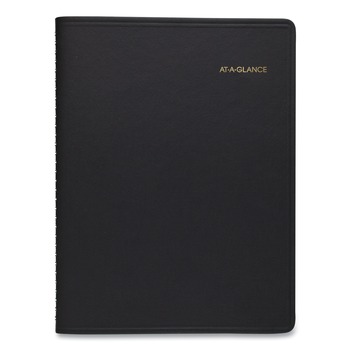 PAPER AND PRINTABLES | AT-A-GLANCE 7095005 11 in. x 8.25 in. 13-Month Jan. 2026 to Jan. 2027 Weekly Appointment Book - Black Cover