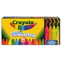 Arts & Crafts Supplies | Crayola 512064 4 in. x 0.5 in. Diameter Ultimate Sidewalk Chalk - Assorted Colors (64/Set) image number 1