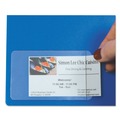 Labels | C-Line 70238 2 x 3.5 Self-Adhesive Side Load Business Card Holders - Clear (10/Pack) image number 3