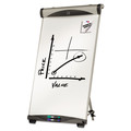 Easels | Quartet EU500E 27 in. x 39 in. Euro Magnetic Presentation Easel - White Surface, Satin Aluminum Frame image number 2