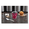 Just Launched | SOLO 370SI-0041 10 oz. Paper Hot Drink Cups in Bistro Design - Maroon (1000/Carton) image number 4