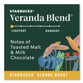 Coffee | Starbucks 12434950 Coffee K-Cups - Veranda Blend (96/Carton) image number 2