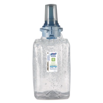 PURELL 8803-03 1200 mL Fragrance-Free Green Certified Advanced Refreshing Gel Hand Sanitizer for ADX-12