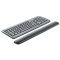 Mouse Pads & Wrist Support | 3M WR85B 19 in. x 2 in. x 0.75 in. Gel Keyboard Wrist Rest - Solid Black image number 1