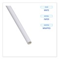 Cutlery | Boardwalk BWKPPRSTRWWR 7.75 in. x 0.25 in. Individually Wrapped Paper Straws - White (3200/Carton) image number 5
