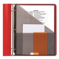 Binders | Five Star 261340 1-in Plastic Binder, 3 Rings, 1-in Capacity, 11 x 8.5, Randomly Assorted Color image number 2