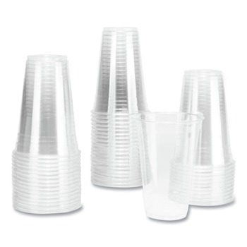 CUPS AND LIDS | Karat C-KC20 20 oz PET Plastic Cups - Clear (1000/Carton)
