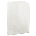  | Bagcraft P450019 Grease-Resistant 6 in. x 7.25 in. Single-Serve Bags - White (2000/Carton) image number 0